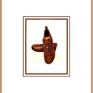 New Rare & Unique Sport Men's High Grade Top Grain Leather Sneakers